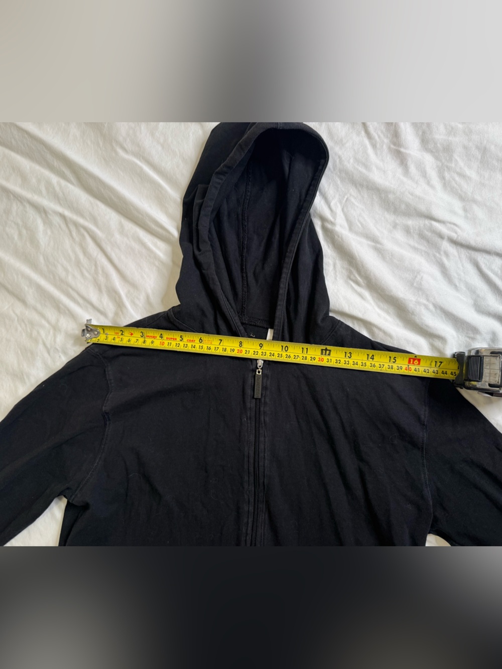 Danskin Black Zip Hooded Athleisure Yoga Jacket Medium - Picture 10 of 12